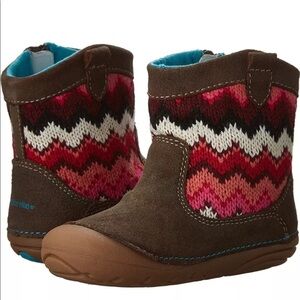 COPY - NWT Stride Rite Quinn Baby Boots Brown M or W